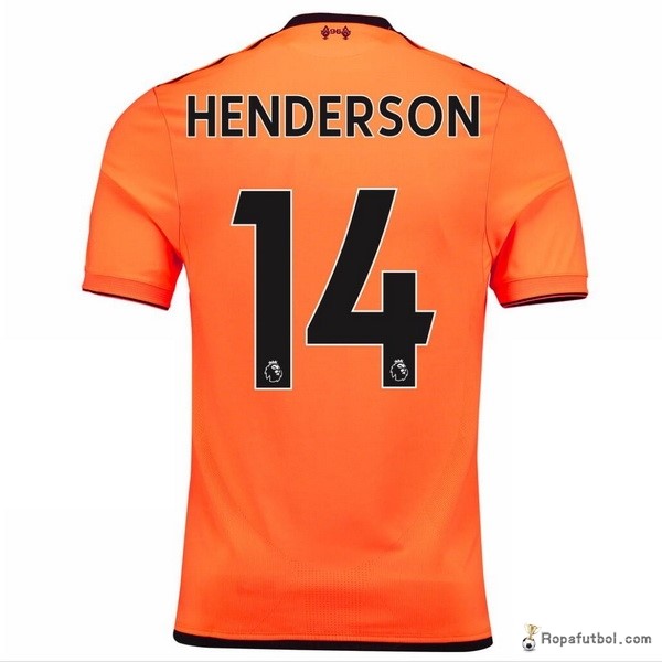 Camiseta Liverpool Replica Tercera Ropa Henderson 2017/18